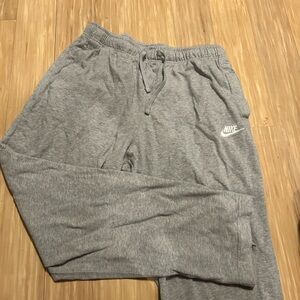 Men’s Large Nike Open Hem Sweatpants